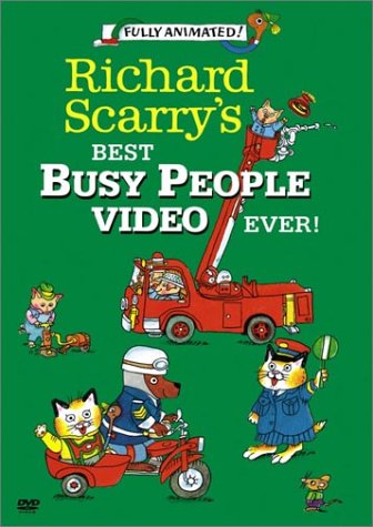 Richard Scarry - Best Busy People Video Ever [DVD] [Import](中古品)