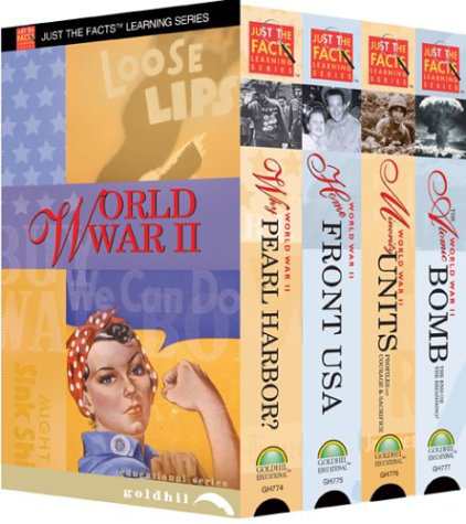 Just the Facts: World War II - 4 Volume Classroom [VHS](中古品)