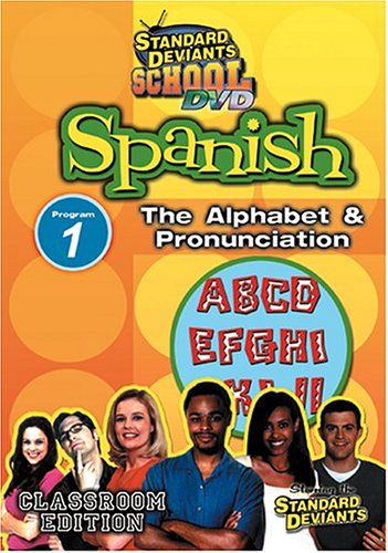 Standard Deviants: Spanish 1 - Alphabet & Pronucia [ヴィデオディスク] [Import](中古品)