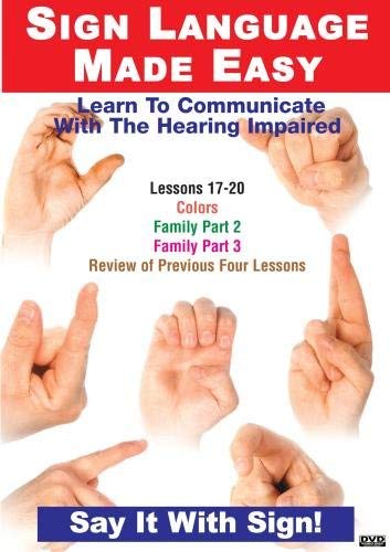 Sign Language Series 17-20 [DVD] [Import](中古品)