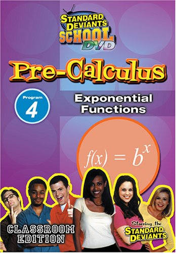 Sds Pre-Calculus Module 4: Exponential Functions [DVD] [Import](中古品) 9,993円