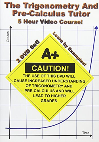 Trigonometry & Pre-Calculus Tutor: 5 Hour Video [DVD] [Import](中古品)