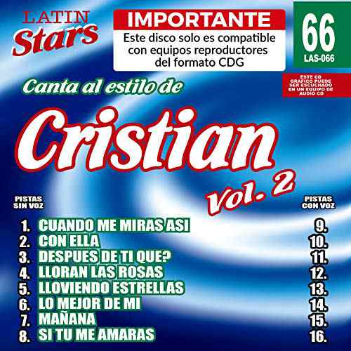 Karaoke: Christian Castro 2 - Latin Stars Karaoke(中古品)の通販は