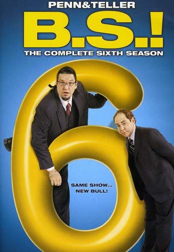 Penn &amp; Teller Bs: Complete Sixth Season [DVD] [Import](中古品)