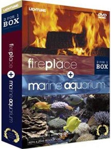 Fireplace / Marine Aquarium [DVD] [Import](中古品)