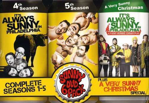 It's Always Sunny in Philadelphia: Six Pack [DVD] [Import](中古品)