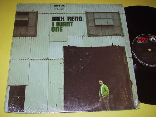 JACK RENO - i want one DOT 25921 (LP vinyl record)(中古品)
