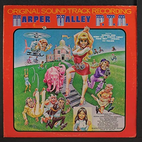 SOUNDTRACK - harper valley pta PLANTATION 700 (LP vinyl record)(中古品)