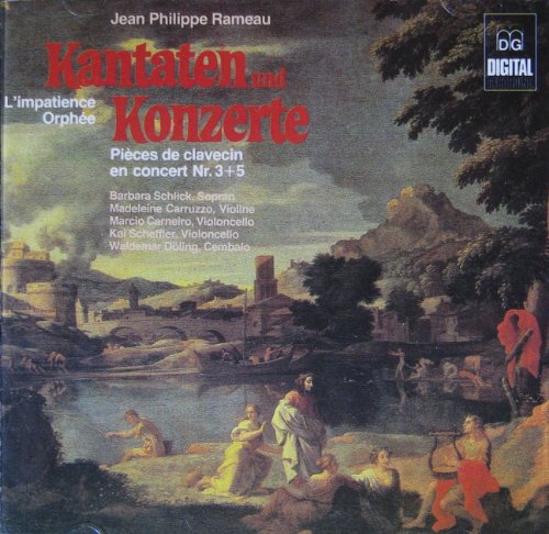 Rameau: Kantaten und Konzerte- L'Impatience- Pieces de Clavecin en Concert Nos. 3 & 5 / Orphee(中古品) 10,731円