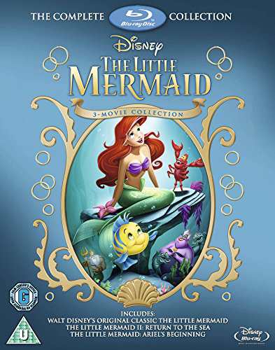Little Mermaid 1 2 & 3 [Blu-ray] [Import](中古品)