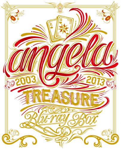 angela TREASURE Blu-ray BOX【完全限定生産版】(中古品)