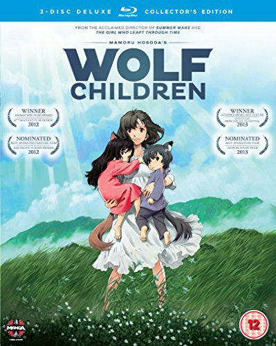 Wolf Children (Blu-Ray+DVD) [Collector's Edition] [Import](中古品)
