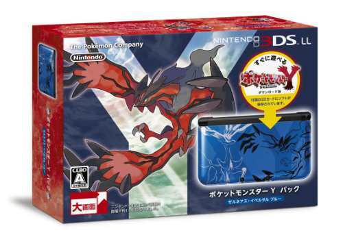 ニンテンドー3DS LL ポケットモンスター Yパック ゼルネアス・イベルタル (中古品)