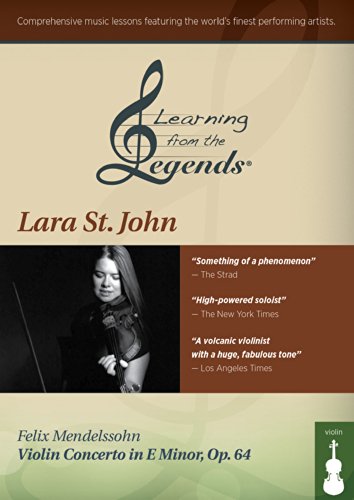 Learning from the Legends: Mendelssohn Violin Con [DVD](中古品)