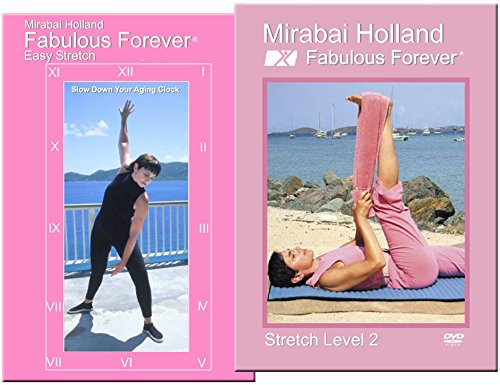 Senior Arthritis Prevention Stretch Workout 2 DVD Set by Mirabai Holla(中古品)