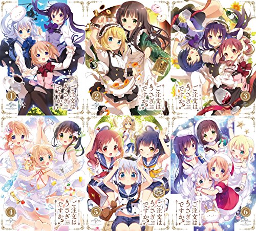 ご注文はうさぎですか? (初回限定版) [Blu-ray] 全6巻セット [マーケットプ(中古品)