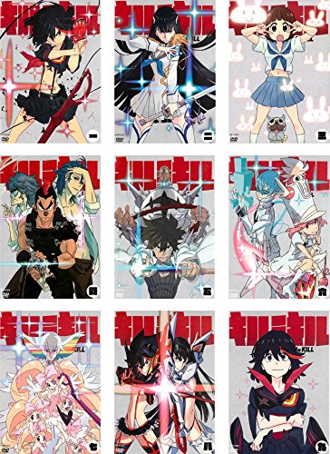 キルラキル [レンタル落ち] 全9巻セット [マーケットプレイスDVDセット商品(中古品)