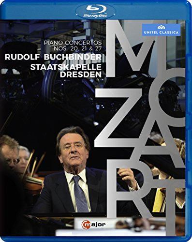 Rudolf Buchbinder Plays Mozart Piano Concertos [Blu-ray](中古品)