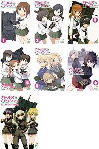 ガールズ&パンツァー TV版全6巻 + これが本当のアンツィオ戦です！ [レンタ(中古品)の通販は