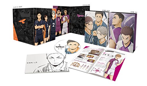 ハイキュー!! 烏野高校 VS 白鳥沢学園高校 Vol.3(初回生産限定版) [Blu-ray(中古品)の通販は 7,746円
