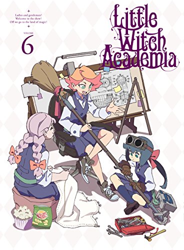 TVアニメ「リトルウィッチアカデミア」VOL.6 Blu-ray (初回生産限定版)(中古品)