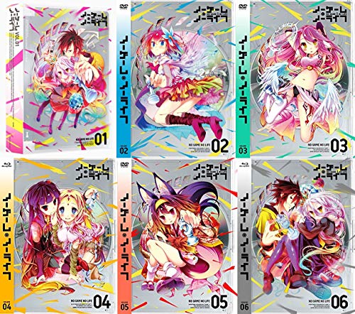 ノーゲーム・否生命現象 全6巻仕かける [マーケットプレイス ヴィデオディスク仕かける](中古品)