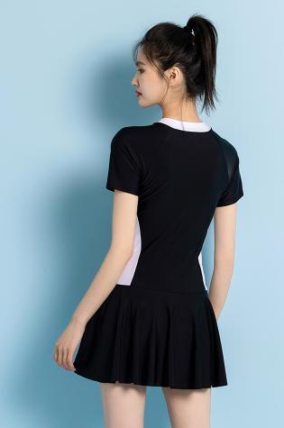 水着 2色 大きいサイズ M 〜 3XL スイムウェア タンキニ セパレート