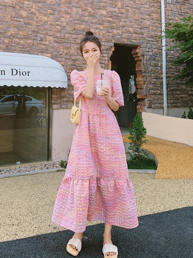 ワンピース フレアスカート フレアワンピース ティアードワンピース