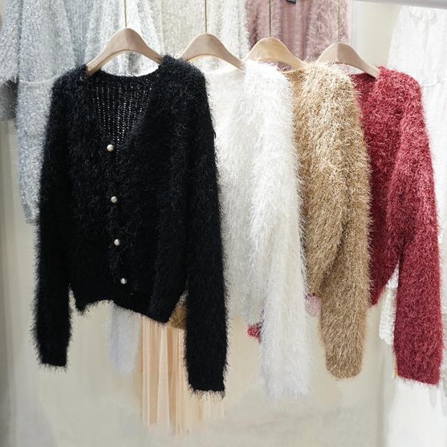 ふわふわカーディガン トップス デート 上着 袖あり 長袖 襟なし ワイド 前開き かわいい 大人可愛い シンプル カジュアル 大人 上品 おしゃれ お洒落 かっこいい 大人可愛い 大人女子 こなれ感 ラフ スポーティー ラブリー キュート ガーリー 個性的 主役級 存在感 とろみ感