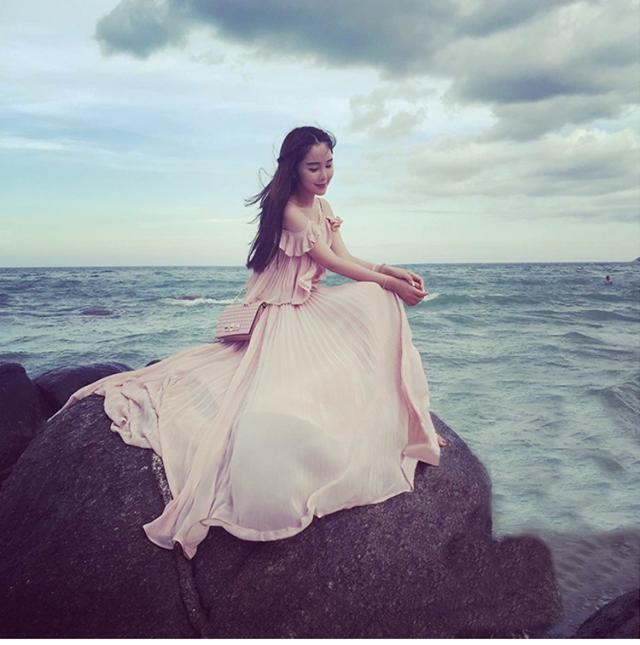 マキシ丈 オフショル パーティードレス カラードレス キャバドレス