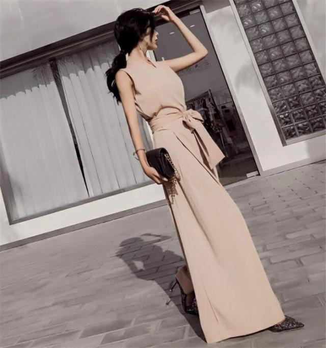 オールインワン ジャンプスーツ ドレス セットアップ ワイドパンツ