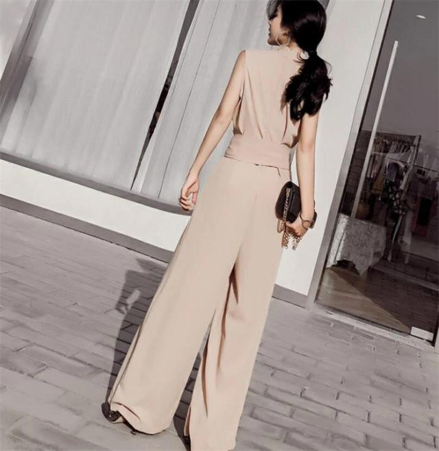 オールインワン ジャンプスーツ ドレス セットアップ ワイドパンツ