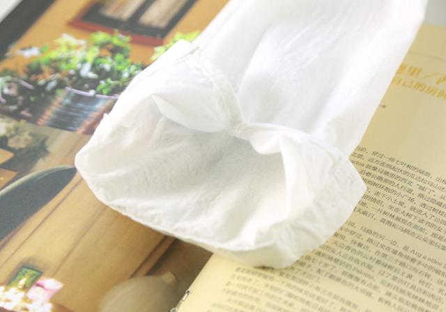 花柄 刺繍 ブラウス トップス シャツ 袖あり 長袖 ドロップショルダー