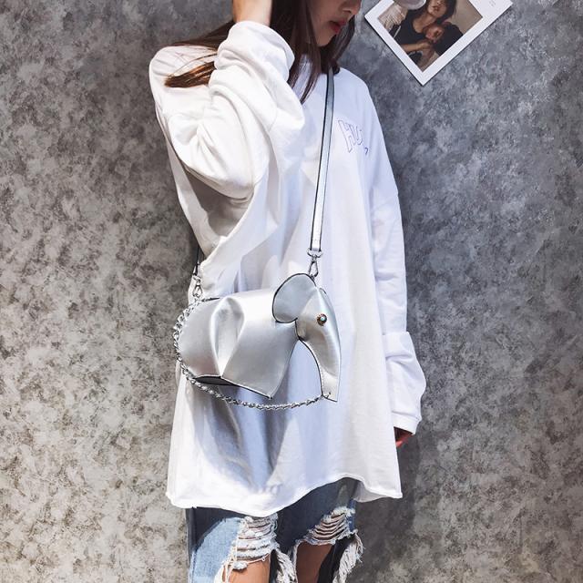 かわいい象バッグ バッグ バック カバン かばん 鞄 bag レディースバッグ レディースバック ショルダーバッグ ショルダーバック 斜めがけバッグ 斜め掛けバッグ デイバッグ 四角 かわいい シンプル カジュアル おしゃれ お洒落 かっこいい アジアン エスニック ラフ ラブリー_9