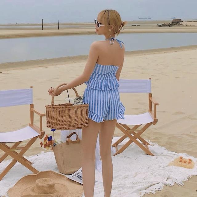 水着 スイムウェア 体系カバー水着 ショートパンツ 短パン セパレート