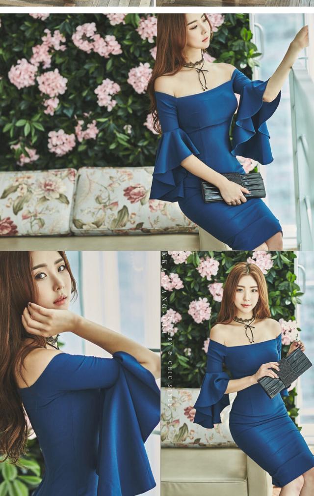 袖フレアオフショルドレスワンピ ワンピース ひざ丈 袖あり 5分袖 フレアスリーブ オフショルダー オフショル 襟なし かわいい 大人可愛い きれいめ シンプル カジュアル 大人 上品 おしゃれ お洒落 かっこいい レトロ 大人可愛い 大人女子 こなれ感 ラブリー キュート 袖フレアオフショルドレスワンピ ワンピース ひざ丈 袖あり 5分袖