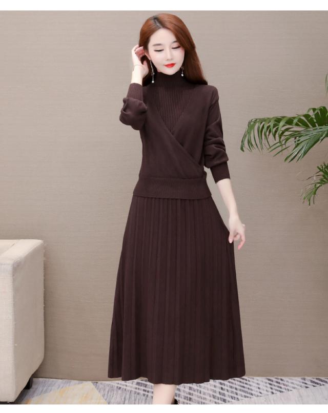 ワンピース フレアワンピース 袖なし 袖あり ノースリーブ 長袖 カシュクール ハイネック 襟なし セミフレア スリム タイト 細身 Aライン リブ 2way リブニット 2点セット かわいい 大人可愛い きれいめ シンプル カジュアル 大人 上品 おしゃれ 大人女子 こなれ感 クール ワンピース フレアワンピース 袖なし 袖あり ノースリーブ 長袖