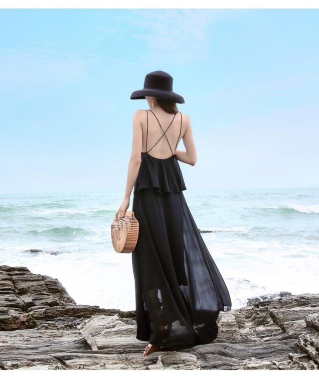 ワンピース ロングスカート フレアワンピース ロング ロング丈 マキシ