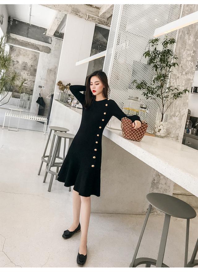 ワンピース 膝丈 ひざ丈 膝下 袖あり 長袖 襟なし フレア セミフレア タイト 細身 ニット かわいい 大人可愛い きれいめ シンプル カジュアル 大人 上品 おしゃれ お洒落 かっこいい レトロ 大人可愛い 大人女子 こなれ感 ラブリー キュート ガーリー セクシー 主役級 存在感 ワンピース 膝丈 ひざ丈 膝下 袖あり 長袖 襟なし フレア セミフレア