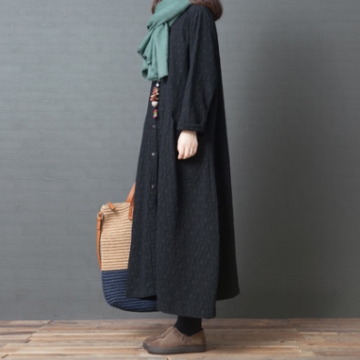 ワンピース ロングドレス カジュアルドレス ロング ロング丈 袖あり ラウンドネック Aライン オールインワン かわいい 大人可愛い きれいめ シンプル カジュアル 大人 上品 おしゃれ お洒落 かっこいい レトロ 大人可愛い 大人女子 こなれ感 ラフ ラブリー ルーズ 個性的