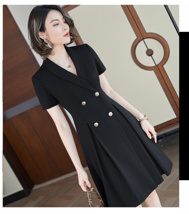 細見えワンピース シャツ 膝丈 ひざ丈 袖あり 半袖 襟付き タイト 細身