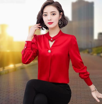 トップス シャツ ブラウス 袖あり 長袖 ボリューム袖 襟付き チュール シフォン かわいい 大人可愛い きれいめ シンプル カジュアル 大人 上品 おしゃれ お洒落 かっこいい レトロ アジアン エスニック エキゾチック 大人可愛い 大人女子 こなれ感 ラブリー キュート ガーリーの通販は