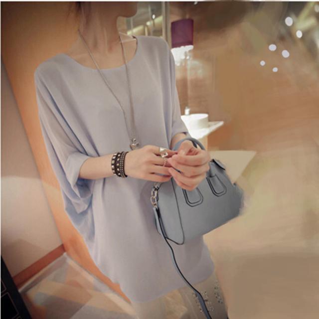 トップス Tシャツ ブラウス ビッグT 袖あり 半袖 5分袖 五分袖