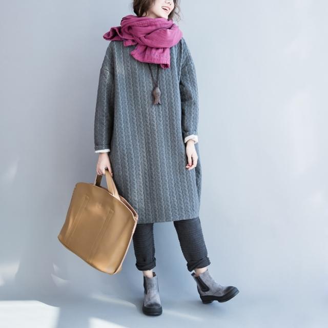 ワンピース ニットソー ニットワンピ ロング丈 長袖 Uネック かわいい 大人可愛い きれいめ シンプル カジュアル 大人 上品 おしゃれ お洒落 大人可愛い 大人女子 こなれ感 ガーリー エレガント 主役級 存在感 フォーマル 無地 春 夏 秋 誕生日 クリスマス バレンタイン 10代