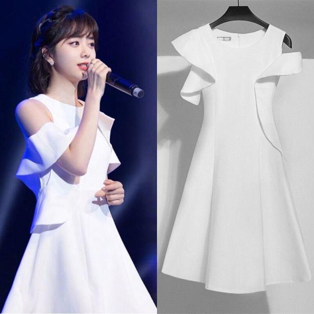 ショールカラー パーティードレス パーティドレス ミニドレス キャバドレス キャバ ワンピ キャバ嬢ドレス キャバ 衣装 ミニ ミニ丈 袖なし ノースリーブ Uネック Aライン フレア かわいい 大人可愛い きれいめ シンプル 大人 上品 おしゃれ 大人女子 こなれ感 ラブリー