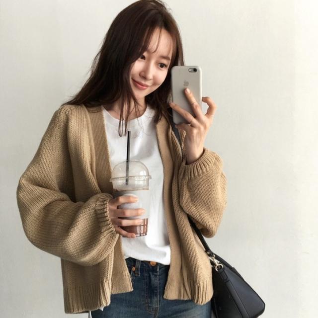 トップス カーディガン ミディアム丈 袖あり 長袖 襟なし 前開き ニット ウール 厚手 かわいい 大人可愛い シンプル カジュアル 大人 おしゃれ お洒落 アジアン エスニック 大人女子 こなれ感 ラフ 無地 秋 冬 10代 20代 30代 レディース 女性用 オフィス 通勤 デートの通販は 5,520円