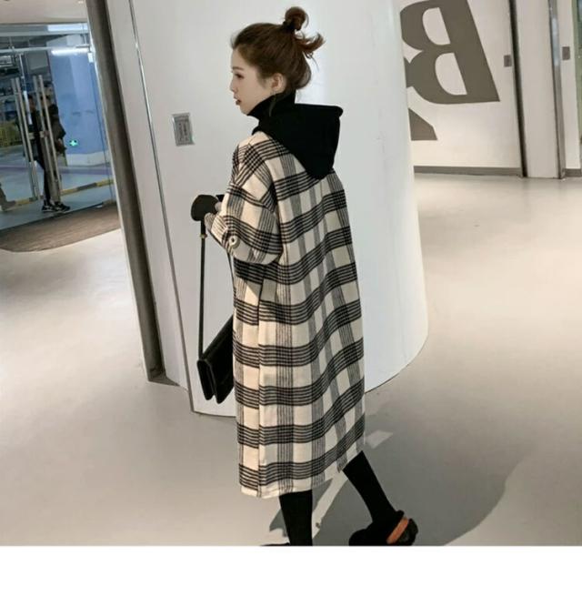ワンピース フーディー 膝丈 ひざ丈 ミモレ ミモレ丈 袖あり 長袖 ハイネック タートルネック 襟なし セミフレア Aライン フード付き かわいい 大人可愛い きれいめ シンプル カジュアル 大人 上品 おしゃれ 大人女子 こなれ感 ラフ 個性的 クール エレガント モダン_3