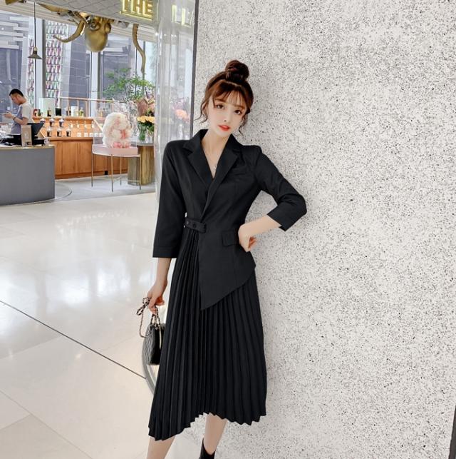 ドレス パーティードレス 二次会ドレス ワンピースドレス 膝下 ロング