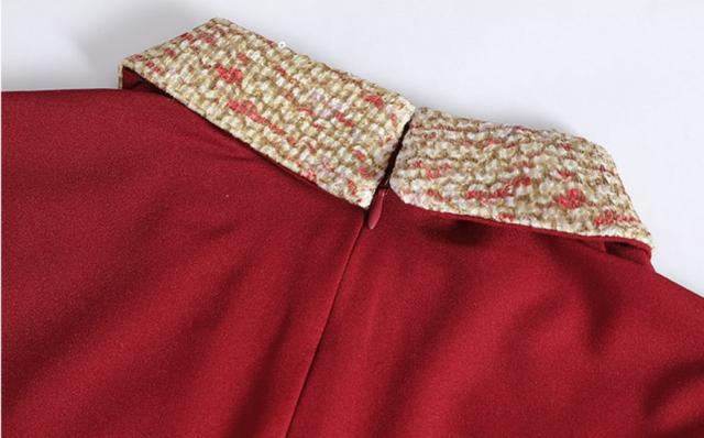 シフォンブラウス ドールカラー トップス シャツ ブラウス プル