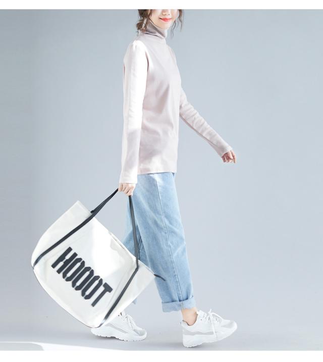 シンプル ベーシック タートルネック カットソー トップス 袖あり 長袖 萌袖 かわいい 大人可愛い きれいめ カジュアル 大人 上品 おしゃれ お洒落 大人女子 ラフ メンズライク マニッシュ ボーイッシュ スポーティー ラブリー キュート モード系 エレガント モダン 無地 秋_8